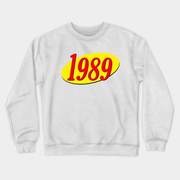 1989 Sitcom Crewneck Sweatshirt by GloopTrekker